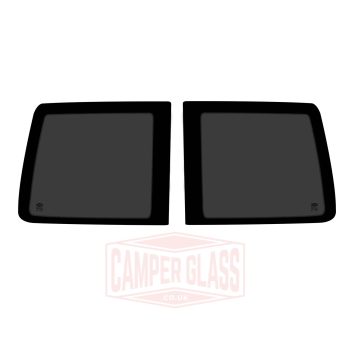 VW T4 - Fixed Windows - Barn Door - SWB/LWB - Pair - Privacy Glass - Pair
